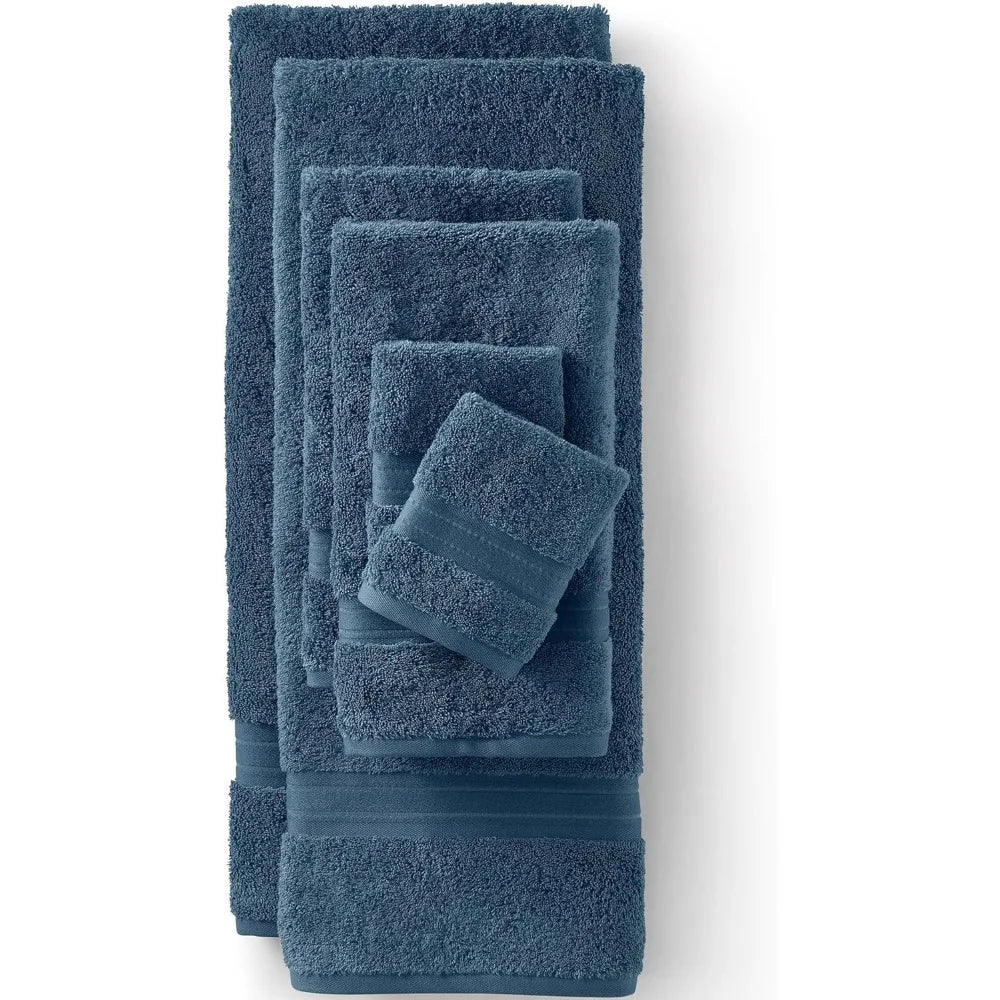 Supima Towel Bering Sea Blue 6 Piece Towel Set
