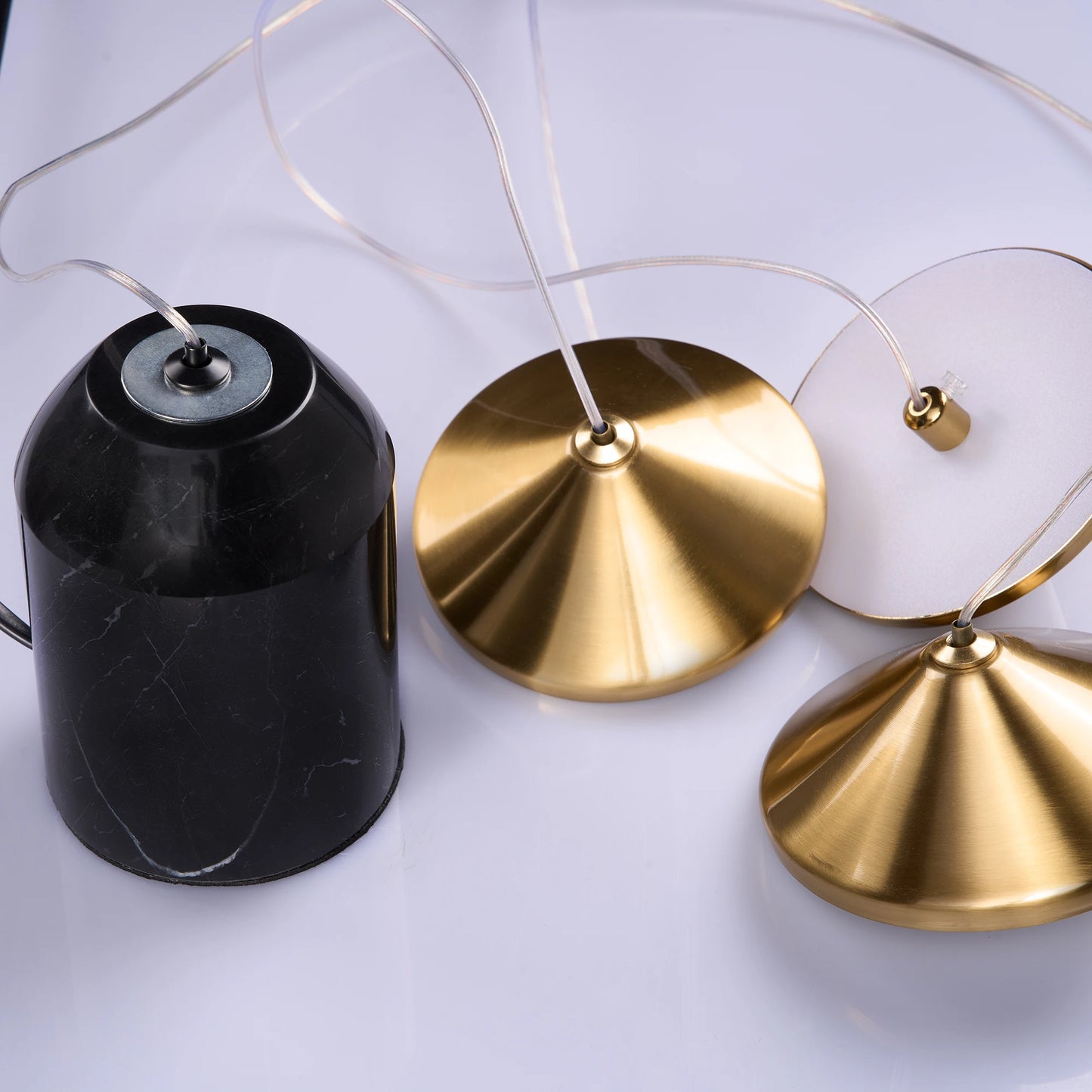 Modern Ceiling Light Living Room Hallway Wall Light Floor Lamp Cone Art Decorative Hanging Cable Floor Lamp