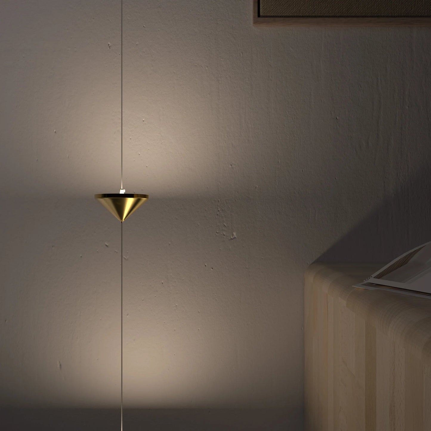 Modern Ceiling Light Living Room Hallway Wall Light Floor Lamp Cone Art Decorative Hanging Cable Floor Lamp