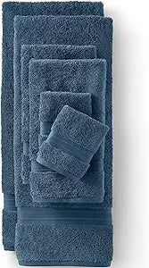 Supima Towel Bering Sea Blue 6 Piece Towel Set