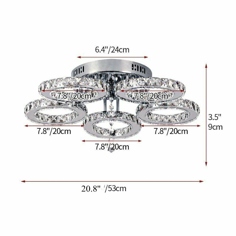 Luxury Crystal Ceiling Fan Led Lamp Smart APP RC Modern Fan Light Chandelier Home Decor Chandelier Living Dining Room Fixture