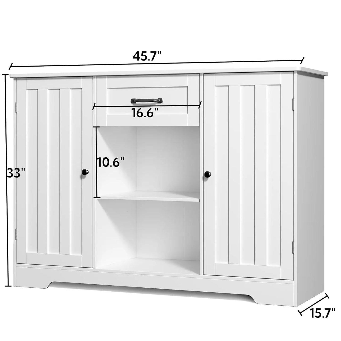 Kitchen Sideboard Buffet Cabinet with Storage Coffee Bar Cabinet with Drawer, Kitchen Pantry Storage with Door and, Customized