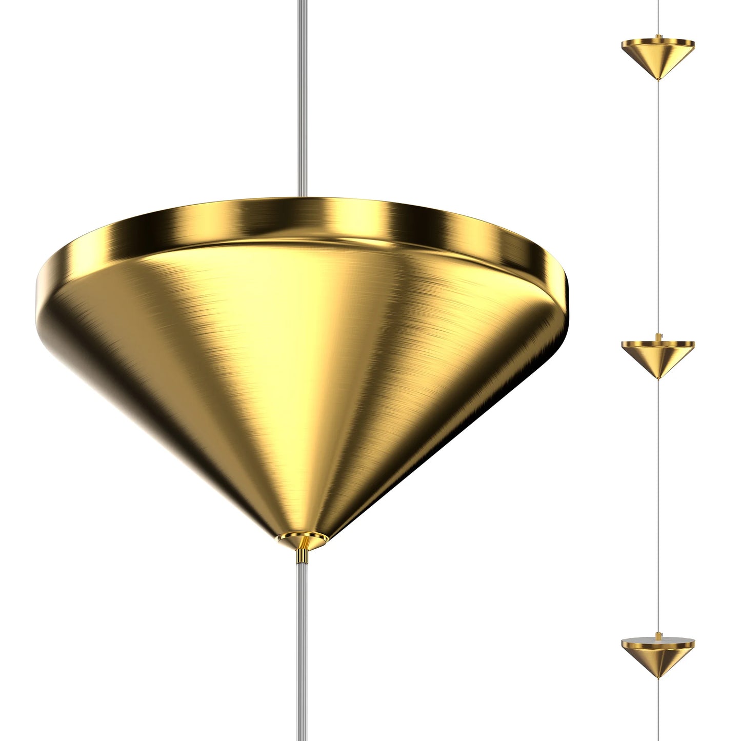 Modern Ceiling Light Living Room Hallway Wall Light Floor Lamp Cone Art Decorative Hanging Cable Floor Lamp